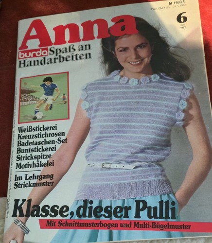Anna burda vintage - burda,