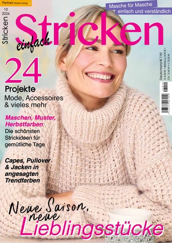 Einfach stricken 2026 - einfach, 10/2026