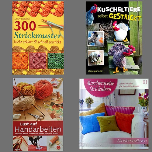 Strickbücher konvolut 8 - konvolut,